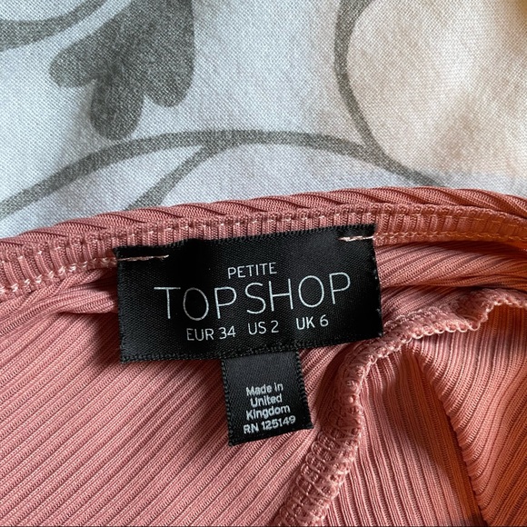 Topshop wrap front dress - Picture 3 of 3